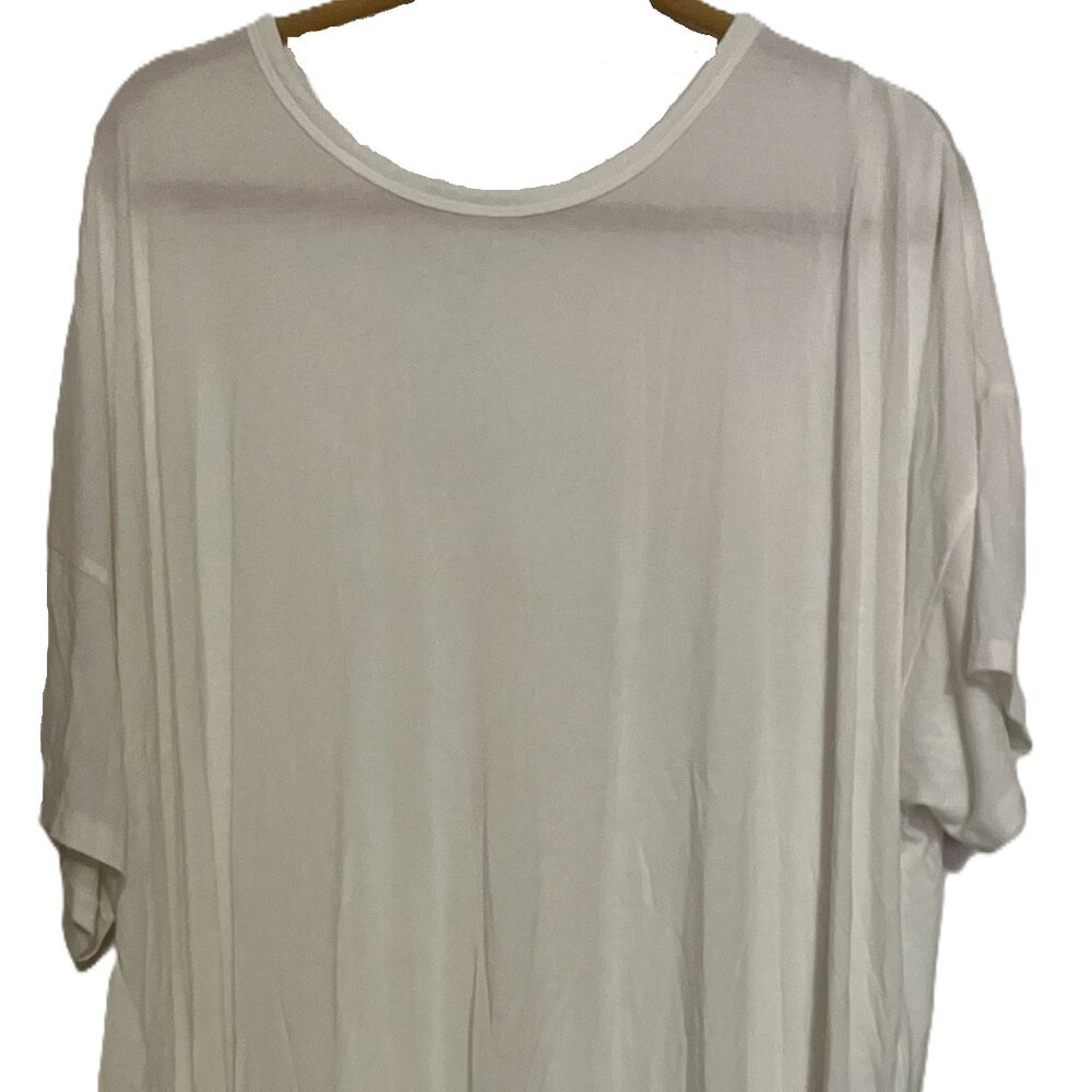 Old Navy White Short Sleeve T-Shirt Go-Dry Size XXL